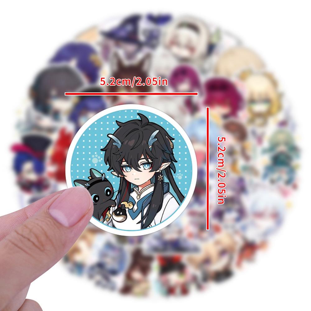 60 Star Dome Railway Graffiti Stickers Decorative Scooter Laptop DIY Cartoon Stickers