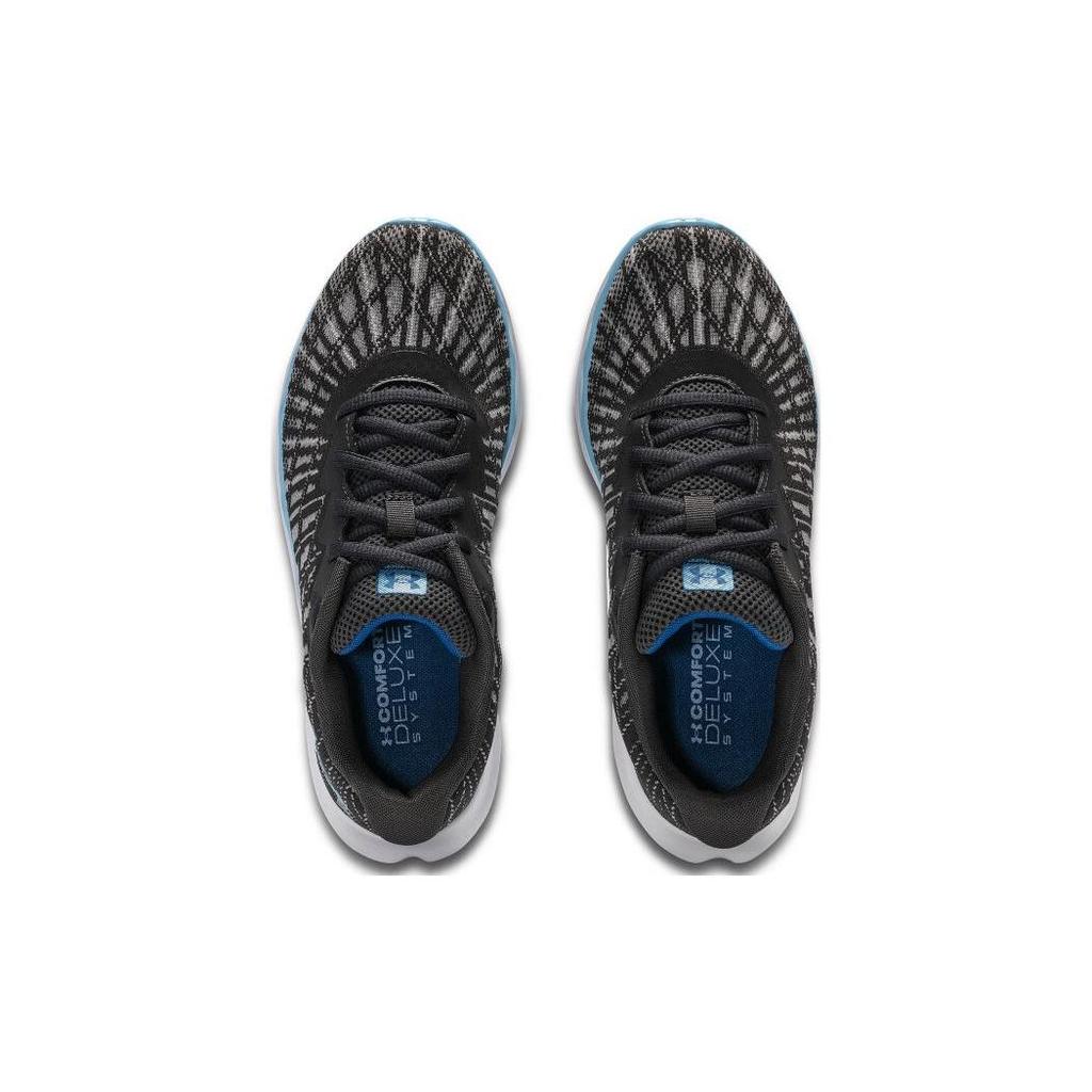 Under Armour Charged Breeze 2 Comfortable Versatile Low-Top Running Shoes Women sneaker Gray Black 3026142-102