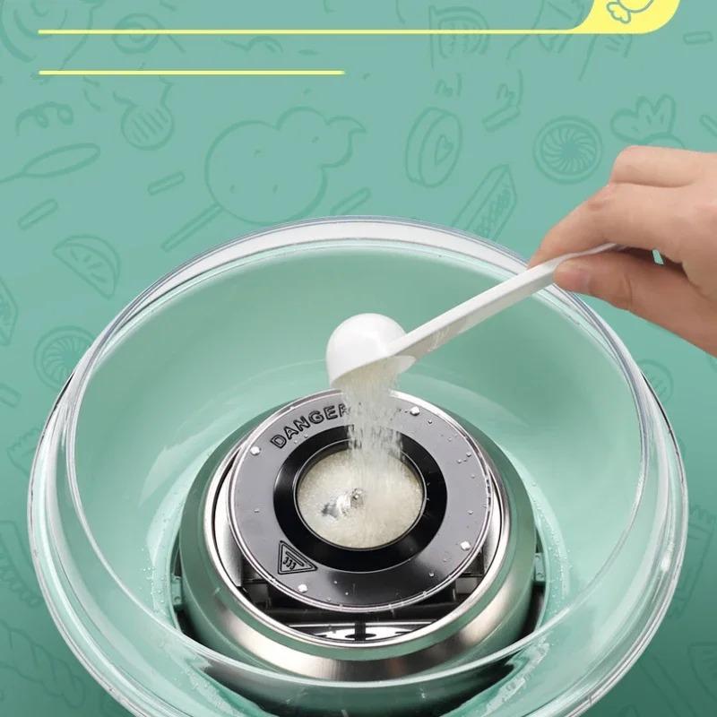 Cotton Candy Machine 1PC Children Fancy Cotton Candy Making Electric 220V Small Home Gift Birthday Party Portable