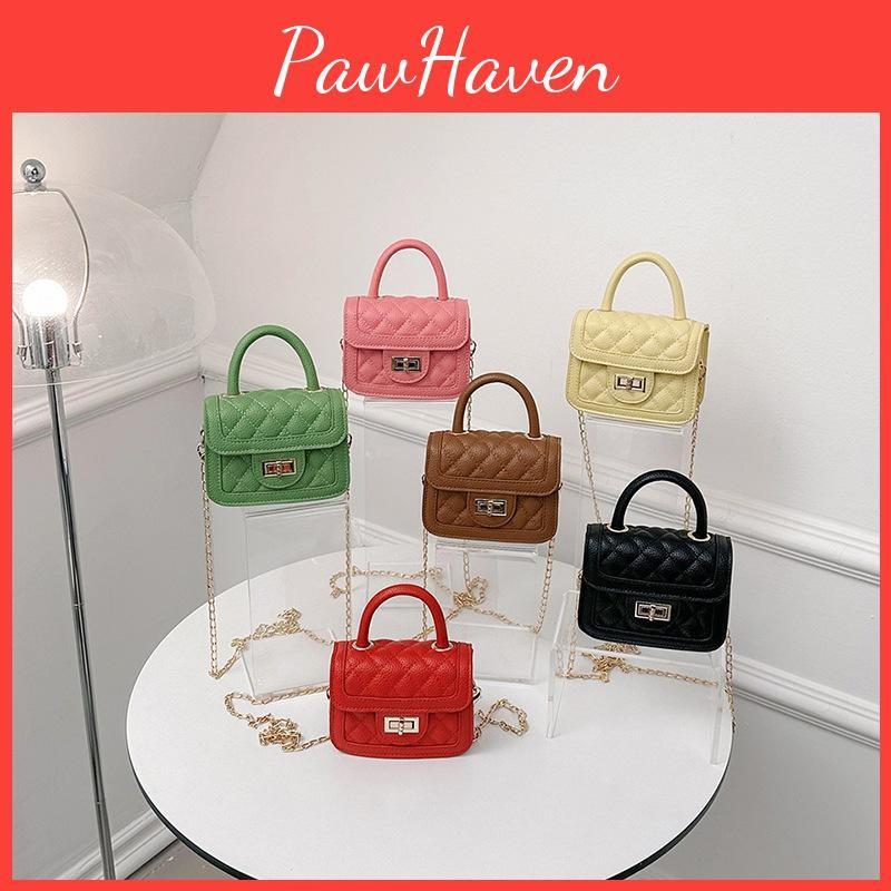 Pu Lingge Bag Material Princess Style Fashionable Bag For Middle Girls School