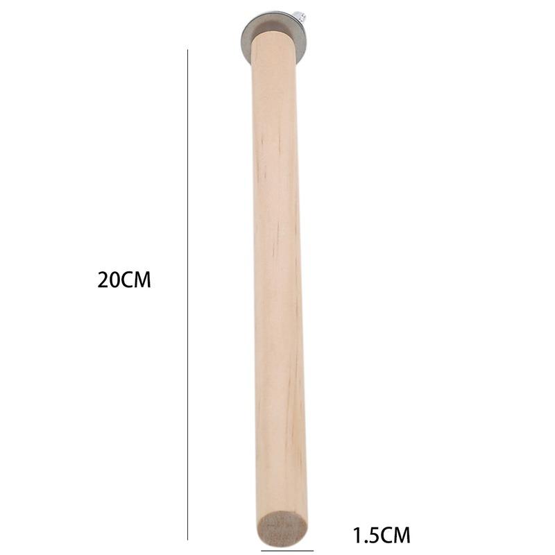 10/14/20//25cm Parrot Pet Raw Wood Hanging Stand Rack Toy Parakeet Hamster Branch Perches Bird Cage Accessories