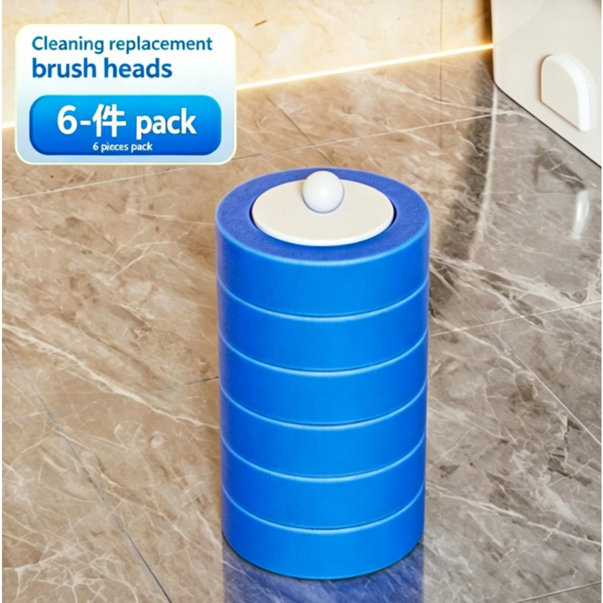 

Toilet Brush Set with Bracket and Separate Brush Head Set, Wall Mounted Long Handle Toilet Cleaning Brush with Bracket, Soft and Flexible Brush Head