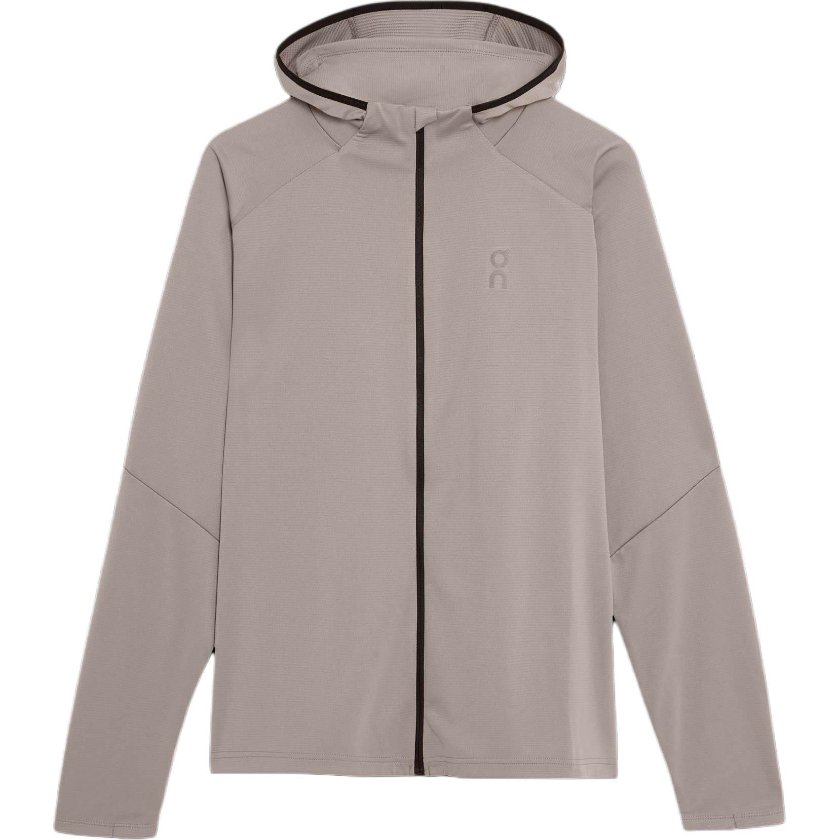 

On Climate Худи на молнии Теплая влагоотводящая толстовка с капюшоном и длинным рукавом Куртка для бега Мужская куртка Угольно-серая 1ME10251933 XXL