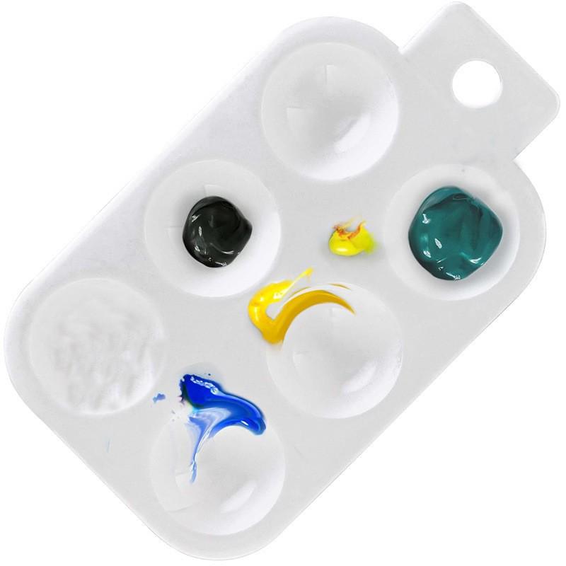 Foldable Art Bucket with Brush Washer and Palette for Gouache & Watercolor