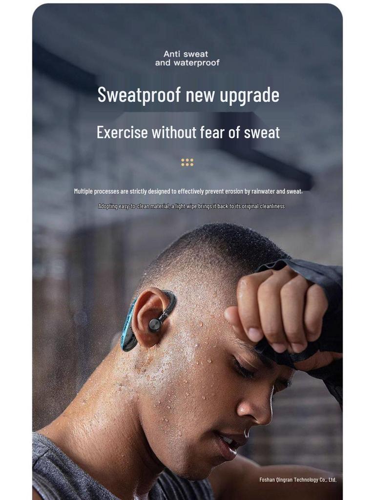 Bluetooth Over-Ear Headphones with Ultra-Long Battery Life & High-Quality Sound, Suitable for Driving, Wearable on Either Ear