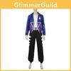 Costume Cosplay Mortal Kombat Jc con Materiale in Poliestere per Role Play Anime