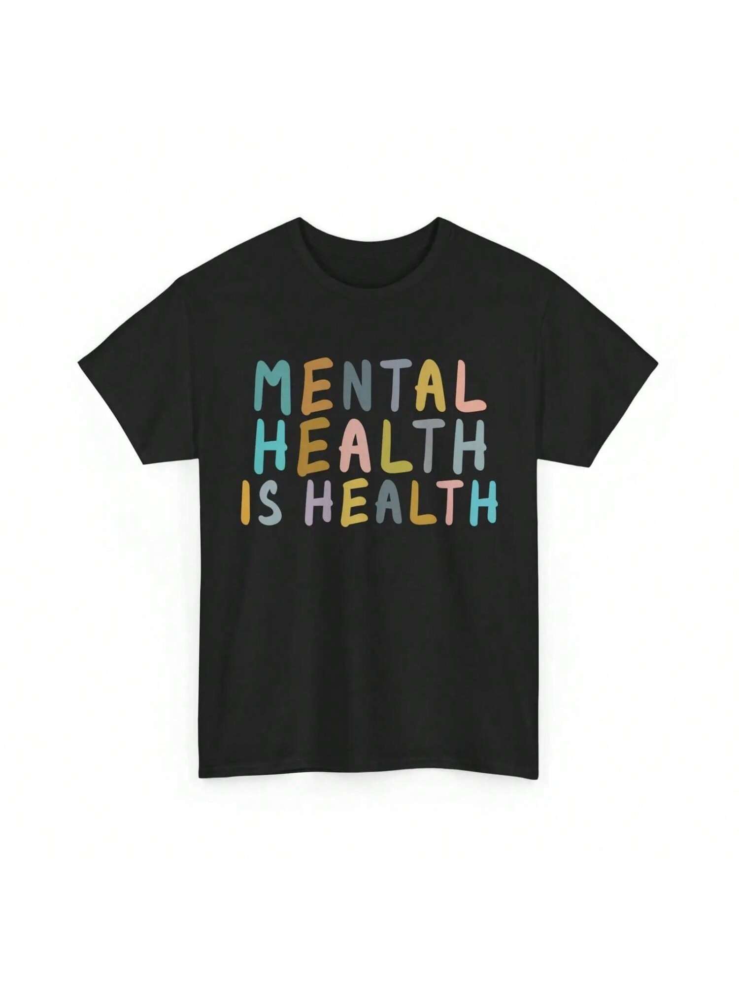 unisextal Health Is T Shirt Awareness S разноцветный