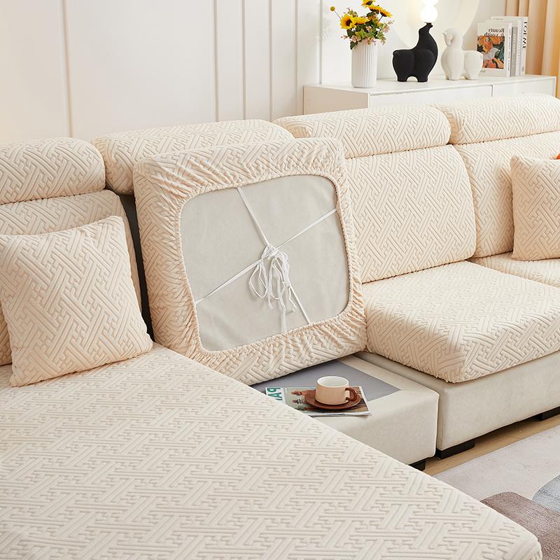 Husă de pernă de scaun jacquard pentru canapea pentru sufragerie Animale de companie Copii Covoraș pentru scaun Husă de mobilă Husă extensibilă detașabilă pentru canapea