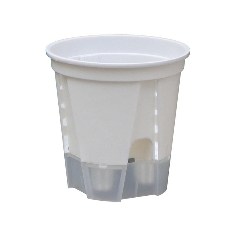 Plastikowa Doniczka do Kontroli Korzeni Orchidei Oddychająca Magazynująca Wodę Doniczka Samoabsorbująca Doniczka dla Lenia Ogrodnictwo Przezroczyste Doniczki