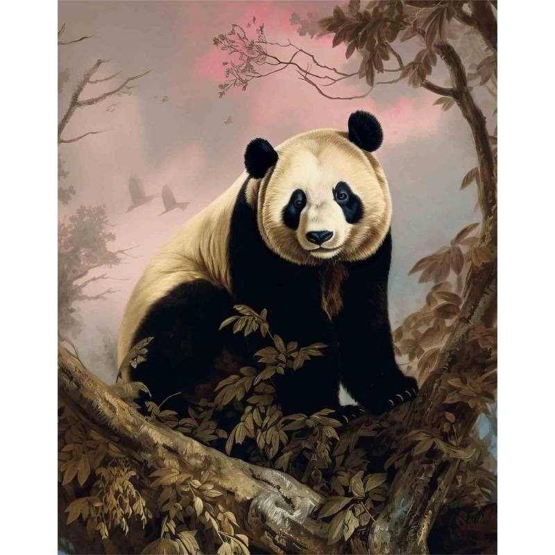 Forest Wildlife Jaguar Swan Horse Sloth Crocodile Retro Animal Abstraction Poster Canvas Paintings Wall Art Pictures Home Decor