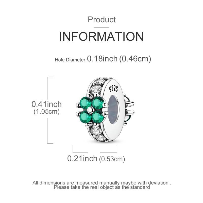 100% Copper Silicone Spacer Stopper Colorful Clip Charms Beads Fit Original Necklace Bracelet Diy Gift Women