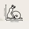 1pc Cute Snail Iron Wall Art Metal Garden Decor Outdoor Yard Fence Mural Holiday Gift