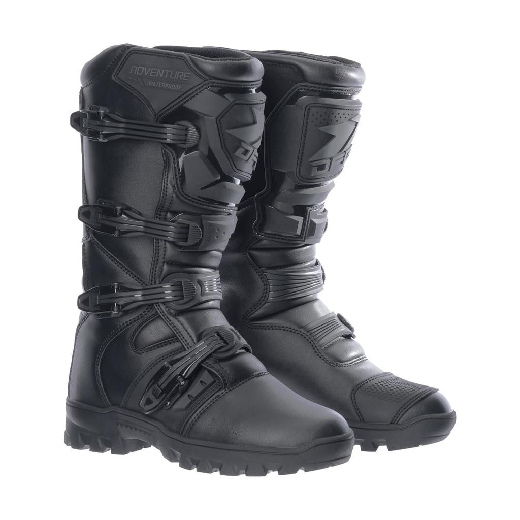 DFG Adventure WP Boots Black Waterproof Lightweight Soft Design 4E Equivalent Wide Design G4732 [Dirt Freak] 24.0cm