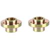 ATV Wheel Drive With Axle Hub Adapter for 50CC-110CC Kart Hub Flange 35mm 3-Hole Rear Axle Brake Disc Sprocket Mount Parts