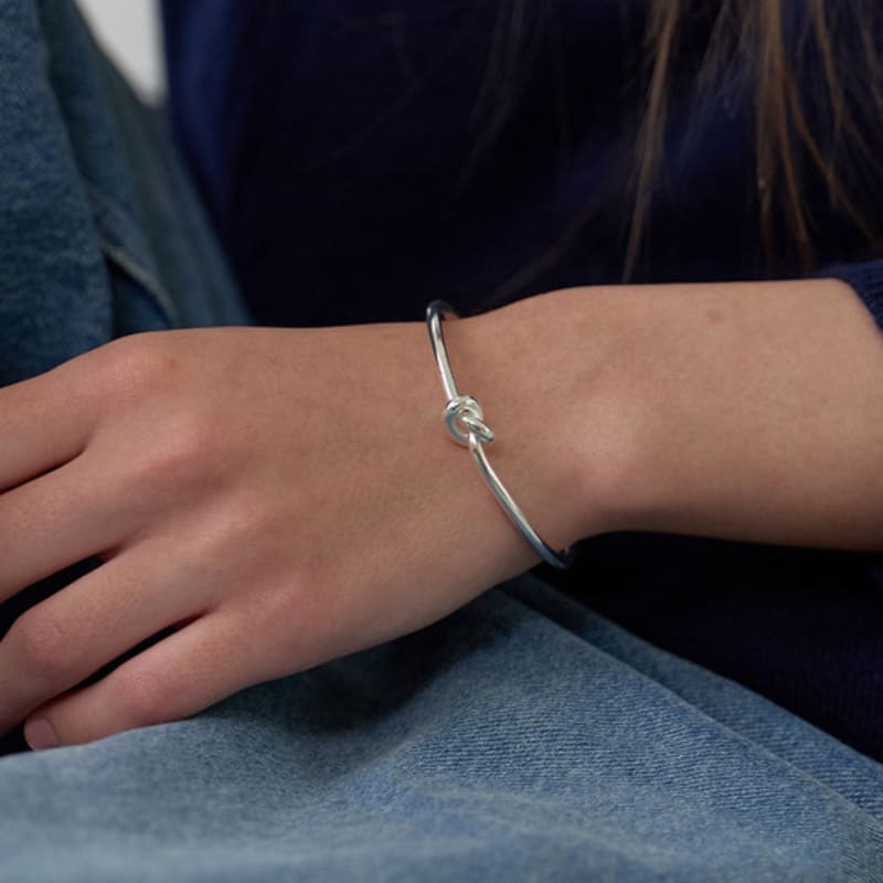 LOVE ME MONSTER Minimal Knot Cuff (L253MBC060)