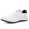 Modne Męskie PU Skórzane Casualowe Sneakersy Elastyczne Buty na Deskę Treningowe Buty Sportowe Lekkie Trenerki Duży Rozmiar 39-48