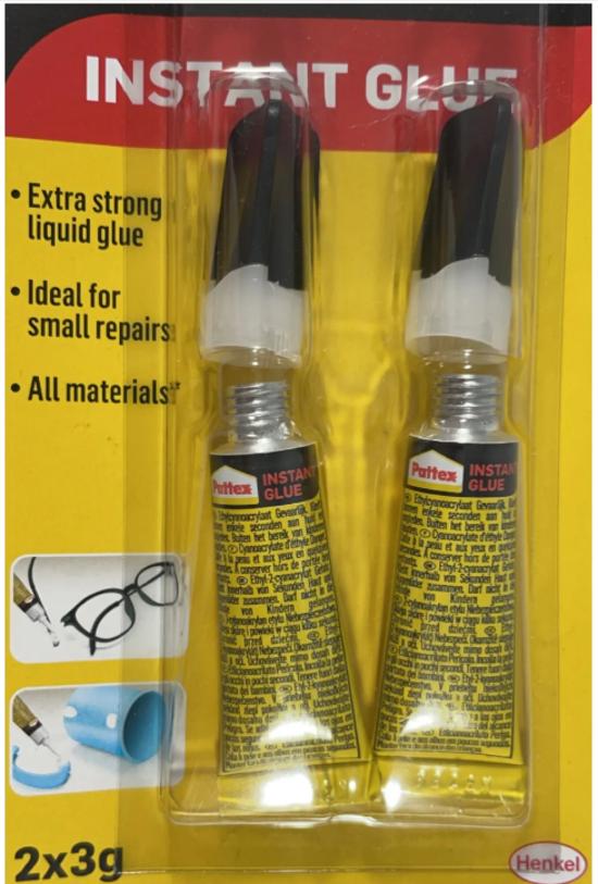 Pattex Superglue Instant Glue Multipurpose Adhesive Glue for Interior and Exterior Repair
