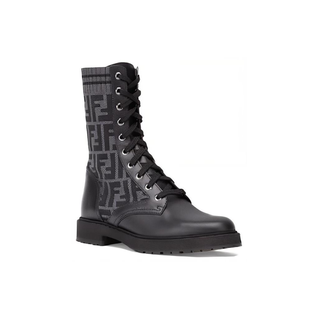 FENDI FF Rockoko Biker Boot 'Black' 8T6780A8C7F1D0I