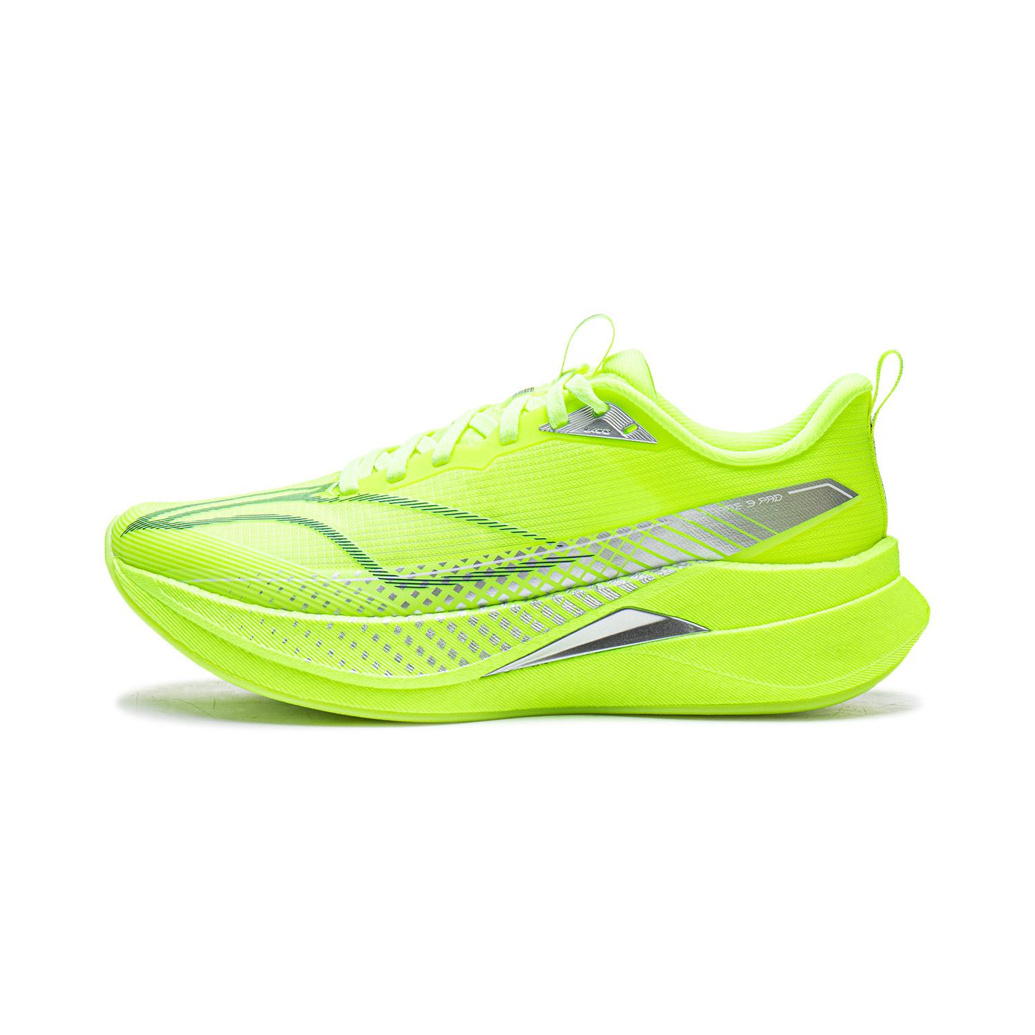 Li Ning Red Hare 9 PRO Беговые кроссовки Женские Низкие Неоновый Ярко-зеленый ARPW002-2 39