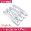 For Toyota Corolla Verso AR10 2004 2005 2006 2007 2008 2009 Chrome Door Luxuriou Handle Cover Trim Car Catch Styling Accessories