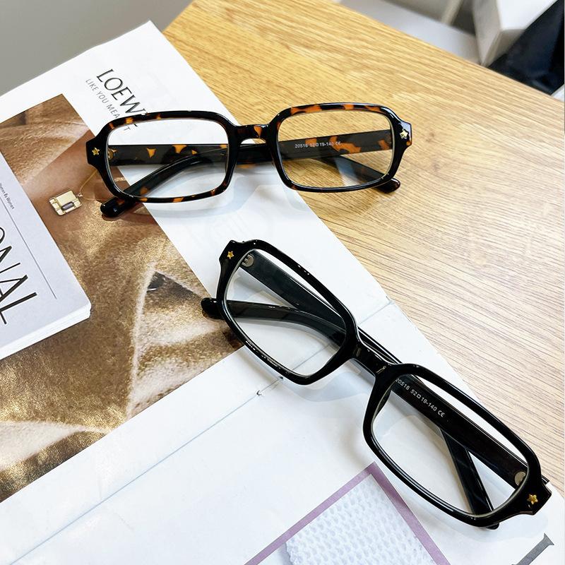 Internet celebrity style square mini retro small frame sunglasses D home SF fashion men's and women's sunshade sunglasses tide