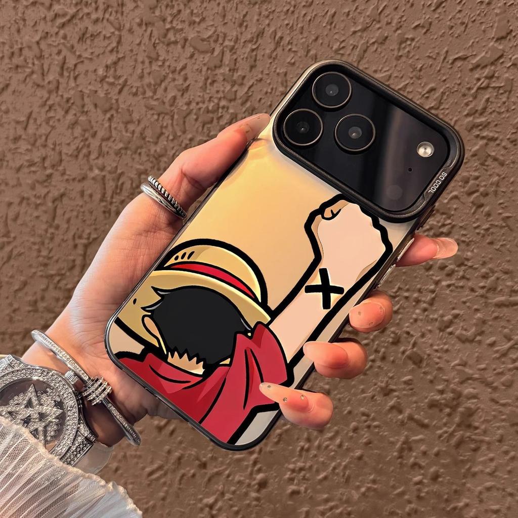 Applicable To Apple 17 Mobile Phone Case Cute Anti-drop Iphone16promax Non-collision 15 Niche Cartoon ONE PIECE