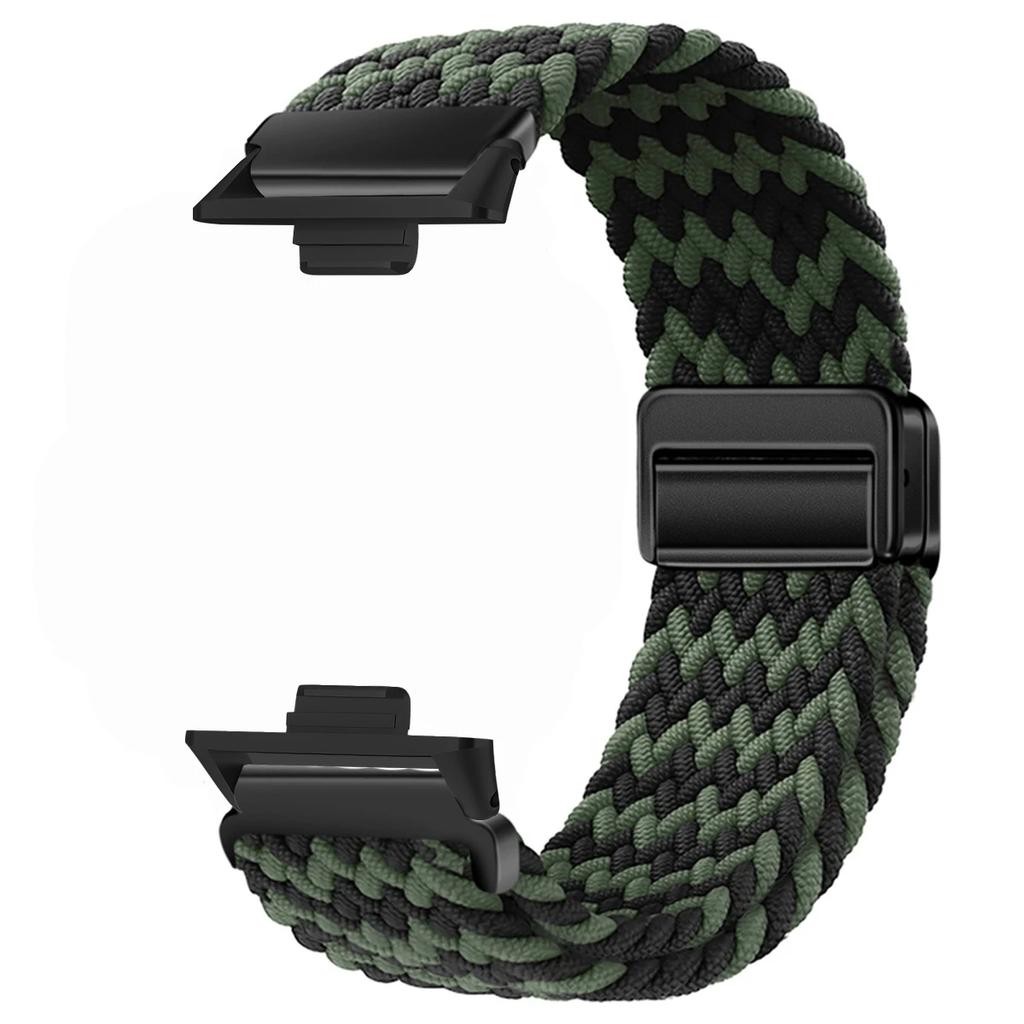 Magnetic Braided Nylon Loop Band for Xiaomi Redmi Watch 5 4 Strap Adjustable Sport Replacement Correa Bracelet Mi Band 9 8 Pro