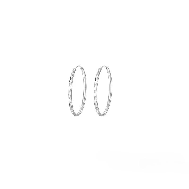 Women's Round Earring, New Collection  Big Hoop Earrings Fashion Women Zircon
