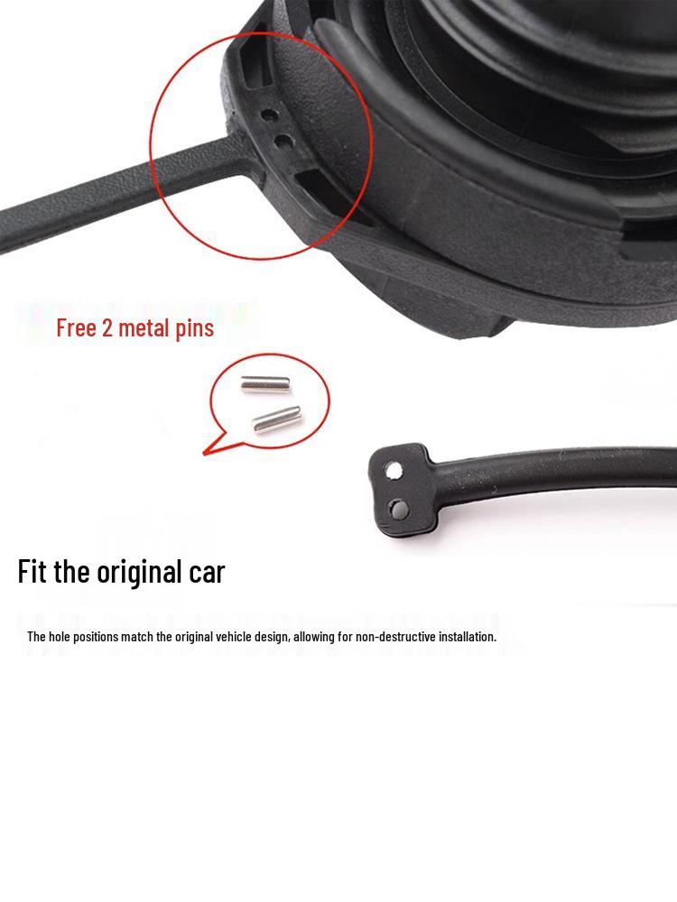Wewnętrzna nakrętka zbiornika paliwa Volkswagen ze sznurkiem do wyciągania do Tiguan X, Tayron X, Touran, Viloran, Golf, Bora