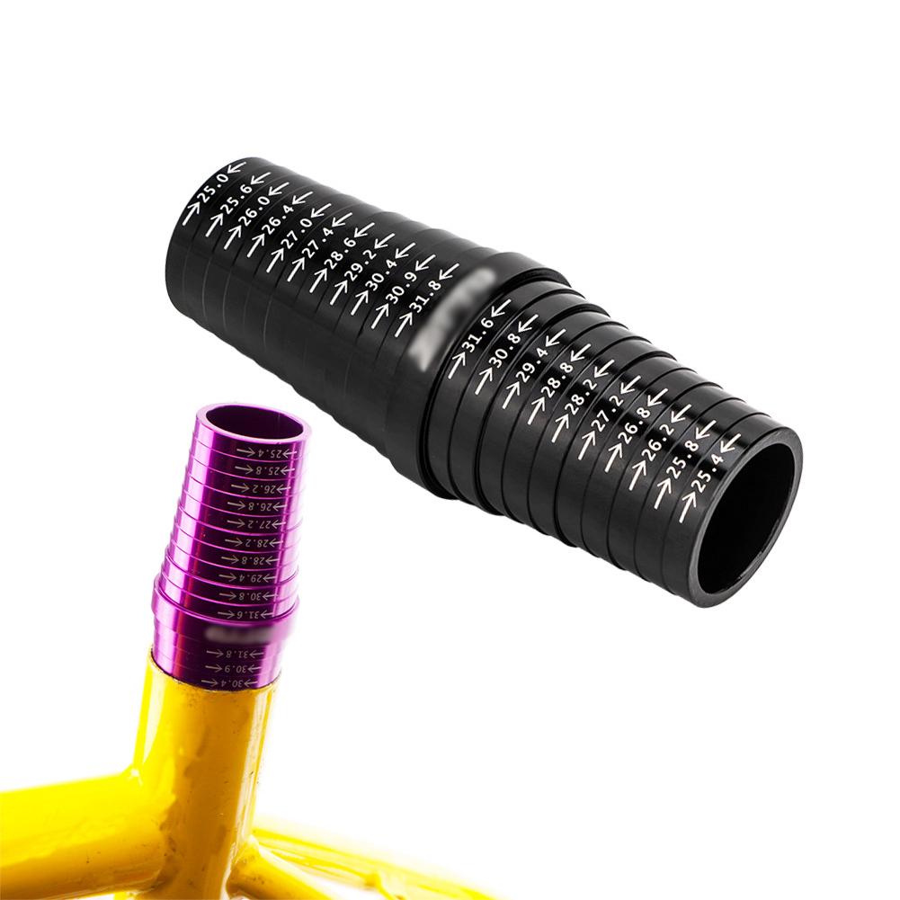 Bicycle Seat Tube Measuring Tool 25mm To 31.8mm Bike Seatpost Multifunctional Portable Tools Cycling Accessories For Various Seat Post Sizes