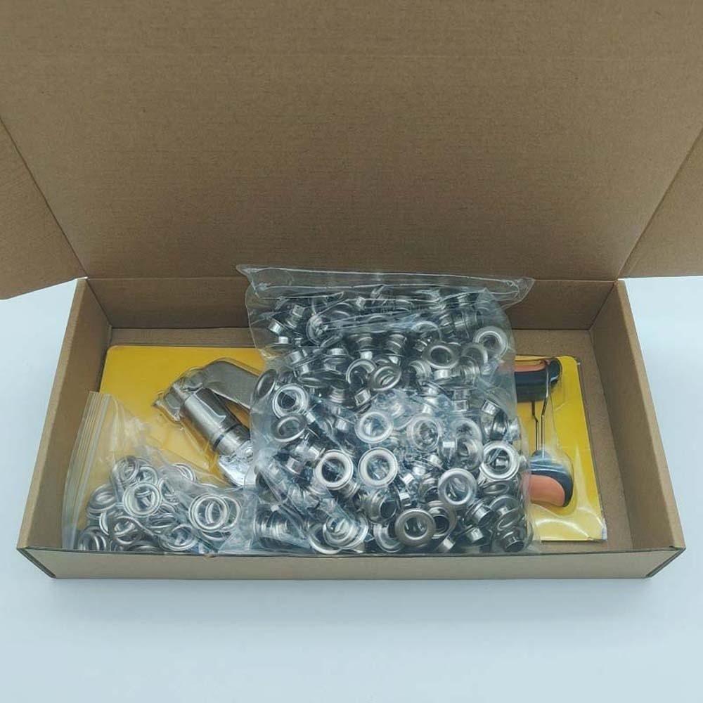 Hand Press Eyelet Setter with Grommets Hole Punch Pliers Lightweight Manual Puncher  Cardboard