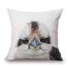 Australian Animals Wombat Kangaroo Possum Kookaburra Birds Koala Poster Cushion Cover Decorative Pillow Case