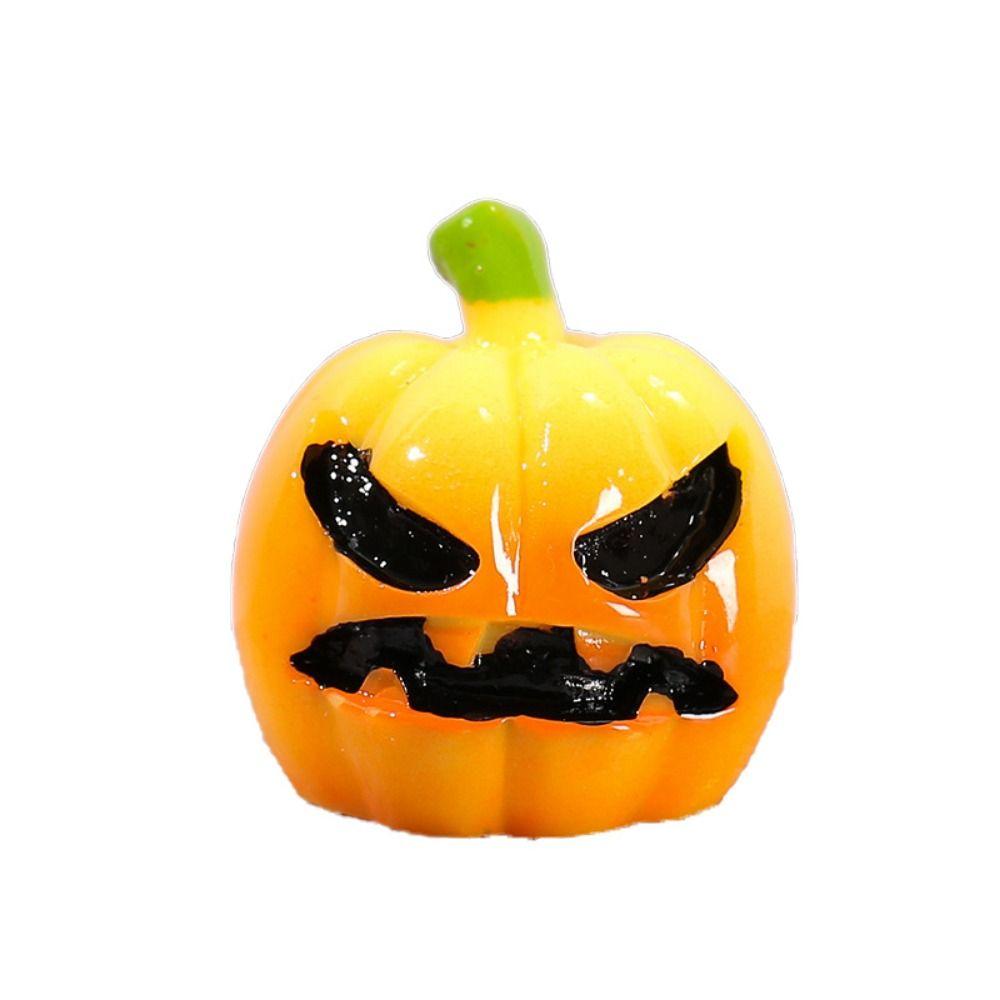 3D Halloween Small Ornament Mini Resin Halloween Ornament  Crystal Ball Accessories