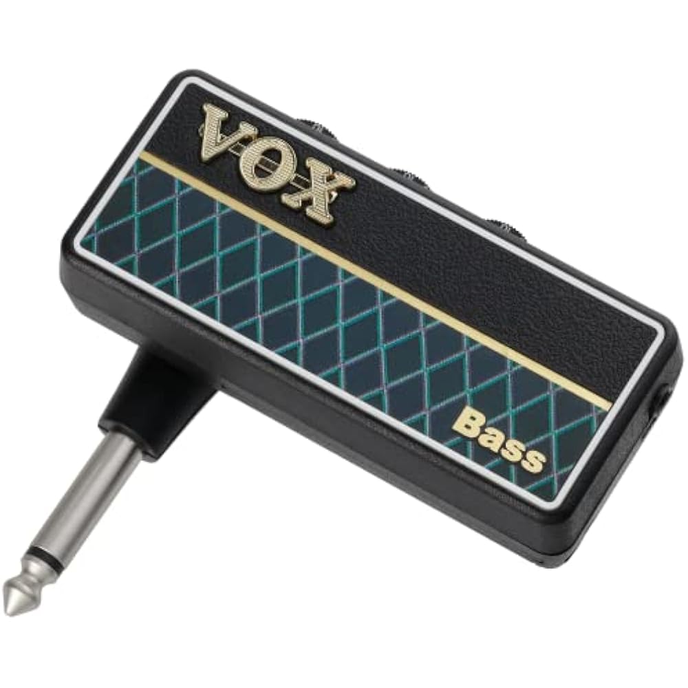 Vox (Vox) AP2BS Bass Headphone Amplifier AmPlug2 Bass Small/No Cables/Home Practice/Battery Power...