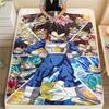 Dragon Ball Poster Druck Flanelldecke, Hohe Qualität, Bequem für alle Jahreszeiten, Heimdekoration, Wärme und Komfort, Perfekt für Weihnachtsgeschenke