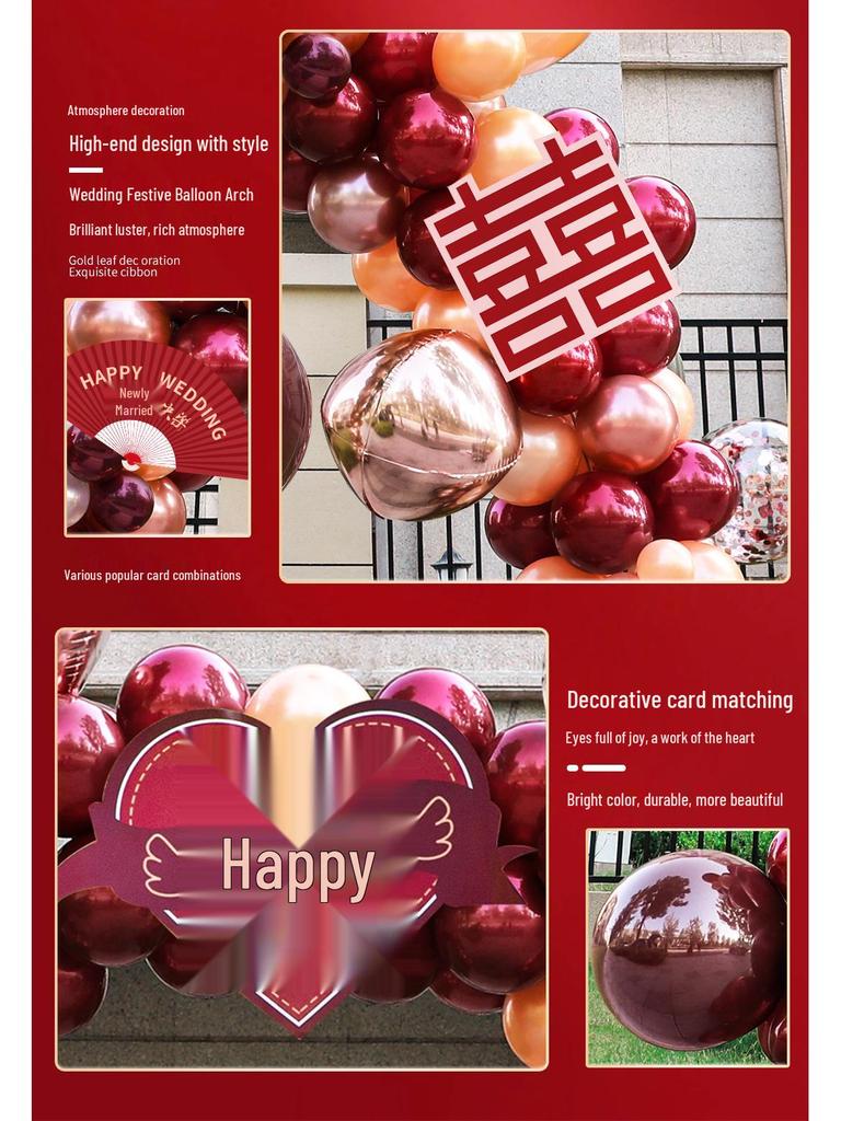 Wedding Balloon Arch Stand for Outdoor Aisle or Doorway Decoration