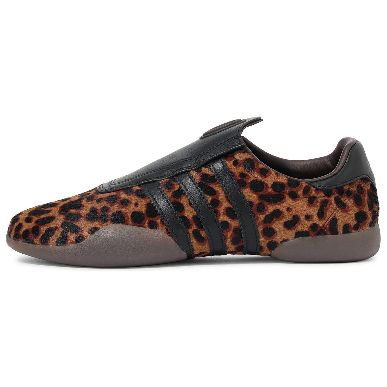 (WMNS) adidas Taekwondo Mei Leopard Brwon Black Women s JS0298 EU 39⅓