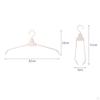 Foldable Travel Hanger, Collapsible Hanger Portable Folding Clothes Hangers for