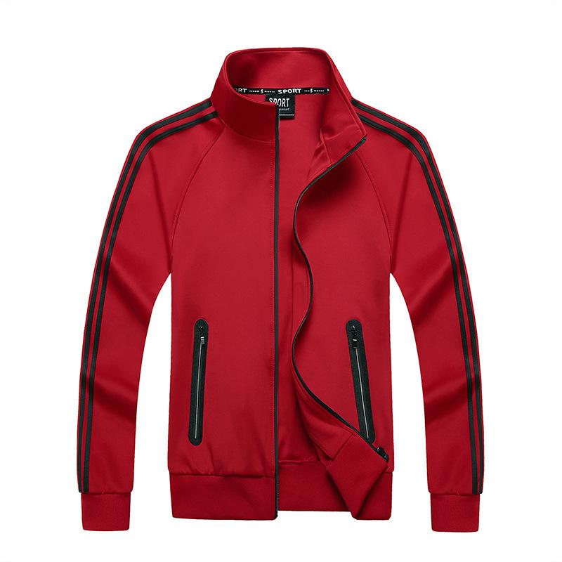 Cappotti da uomo oversize 3 strisce Giacca cappotto da uomo taglia forte 8xl Felpe sportive per uomo taglia grande Streetwear Giubbotto bomber
