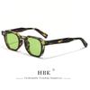 HBK Punk Square Sunglasses Men Punk Sun Glasses for Women Fashion Travel Outdoor Cycling UV400 Lunette De Soleil Homme