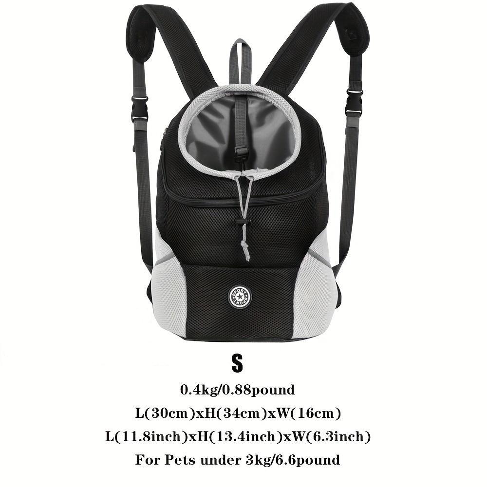 Portable Outdoor Pets Transport Backpack Pets Travel Breathable Cats Dogs Carrier Puppy Carrier Chest Bag Pets Carrying Supplies