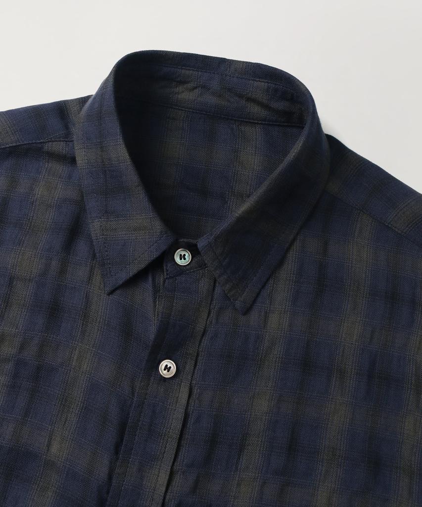 INDUST Plaid Check Shirt (Navy)