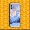 Natural Scenery Snow Mountain Phone Case Silicone For Samsung S30,23,21,22,20 FE lite,S10,9,PIus Note20ultra Soft Transparent