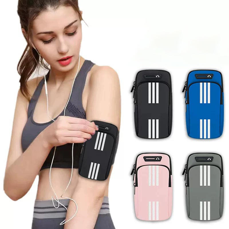 Women Slim Running Armband Casual Cell Phone Holder Purse Small Crossbody Bags for Running Walking Hiking