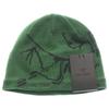 Used ARC'TERYX Bird Head Toque Logo Embroidery Beanie Knit Hat Green X000006756