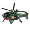 Hubschrauber Flugzeug Verwandlungsfähiges Kampfflugzeug Spielzeug mit Musik und Lichtern für Kleinkinder Kinder