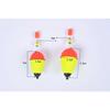 6Pcs/lot EVA Fishing Floats for Sea Fishing Bobber Large Belly Floating for Effective Bobbing Striking Rock Fishing Light Stick 260319