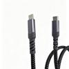 10Gbps Data Transfer 5A 100W PD Fast Charging Braided Aluminum Alloy Nylon Eco-Friendly Heavy Duty USB 3.2 Gen2 Dual Type-C