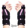 2 Stück Verstellbare Handgelenk- und Daumenstützbandagen - Ergonomische Handgelenkbandage mit Klettverschluss, Rechts-/Linkshänder-Anwendung, für Hand-/Handgelenkstabilität