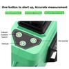 12 Line New 360 Horizontal Vertical Cross 3D Green Light Laser Level Self-Leveling Measure Super Powerful Laser Beam